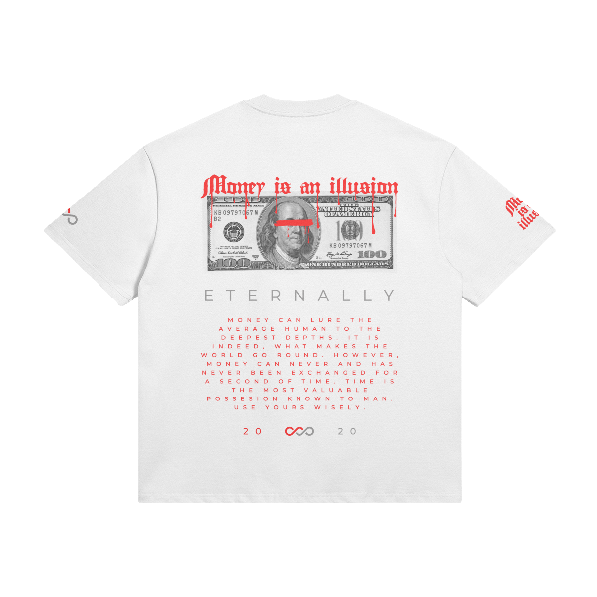 "Blood Money" Oversized Crewneck Tee