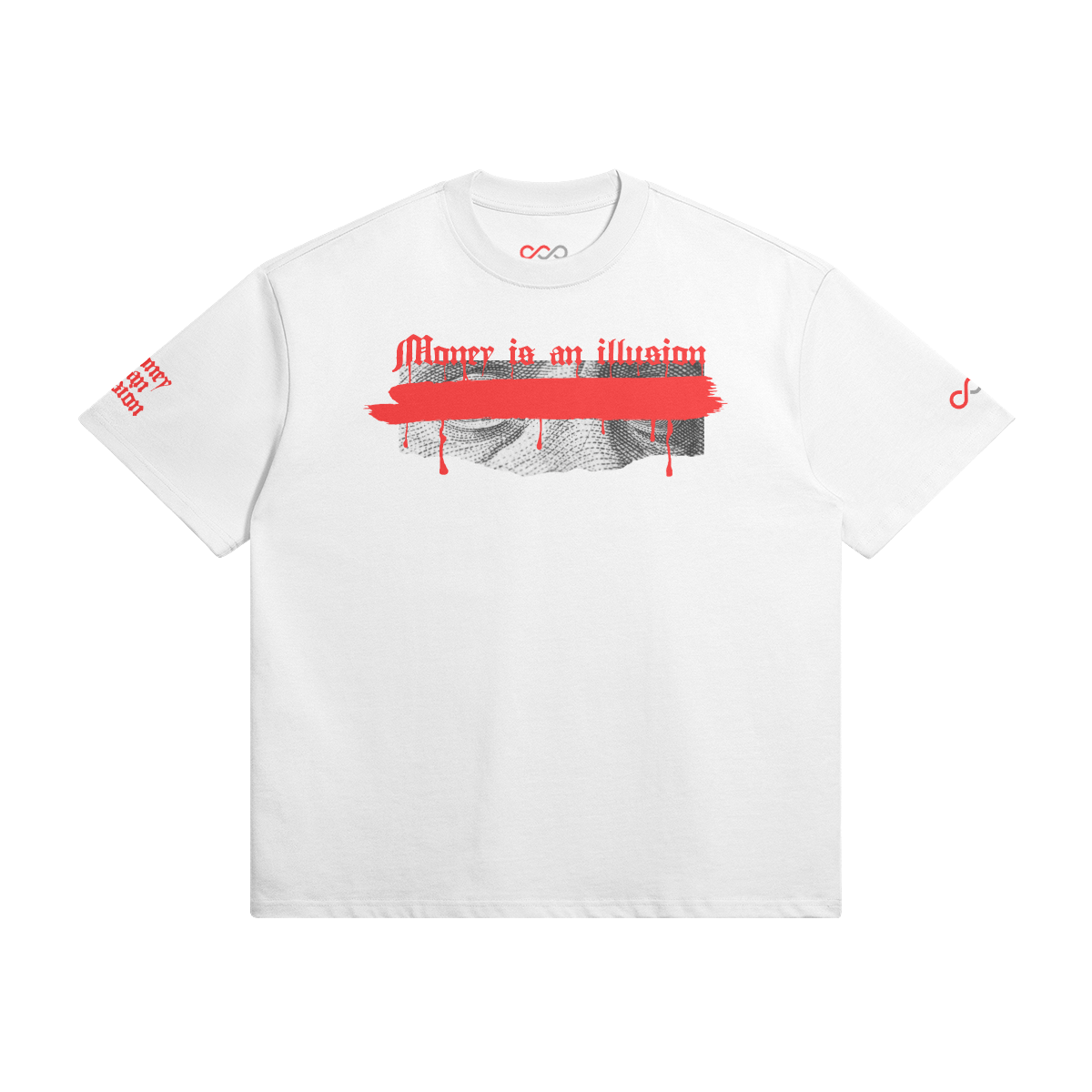"Blood Money" Oversized Crewneck Tee