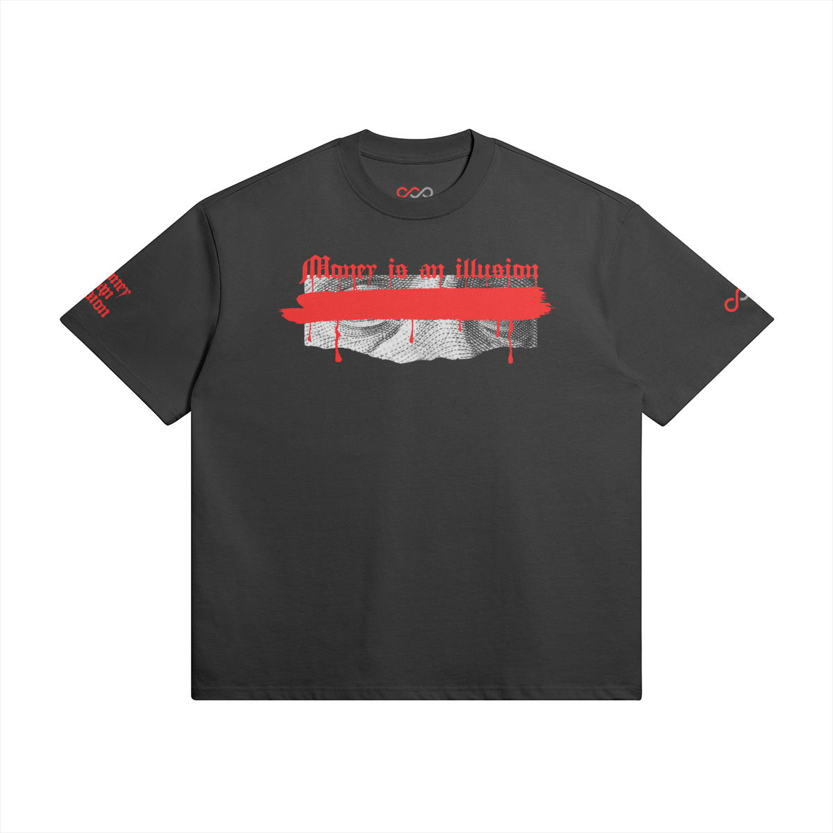 "Blood Money" Oversized Crewneck Tee