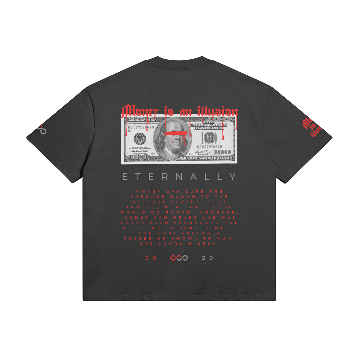 "Blood Money" Oversized Crewneck Tee