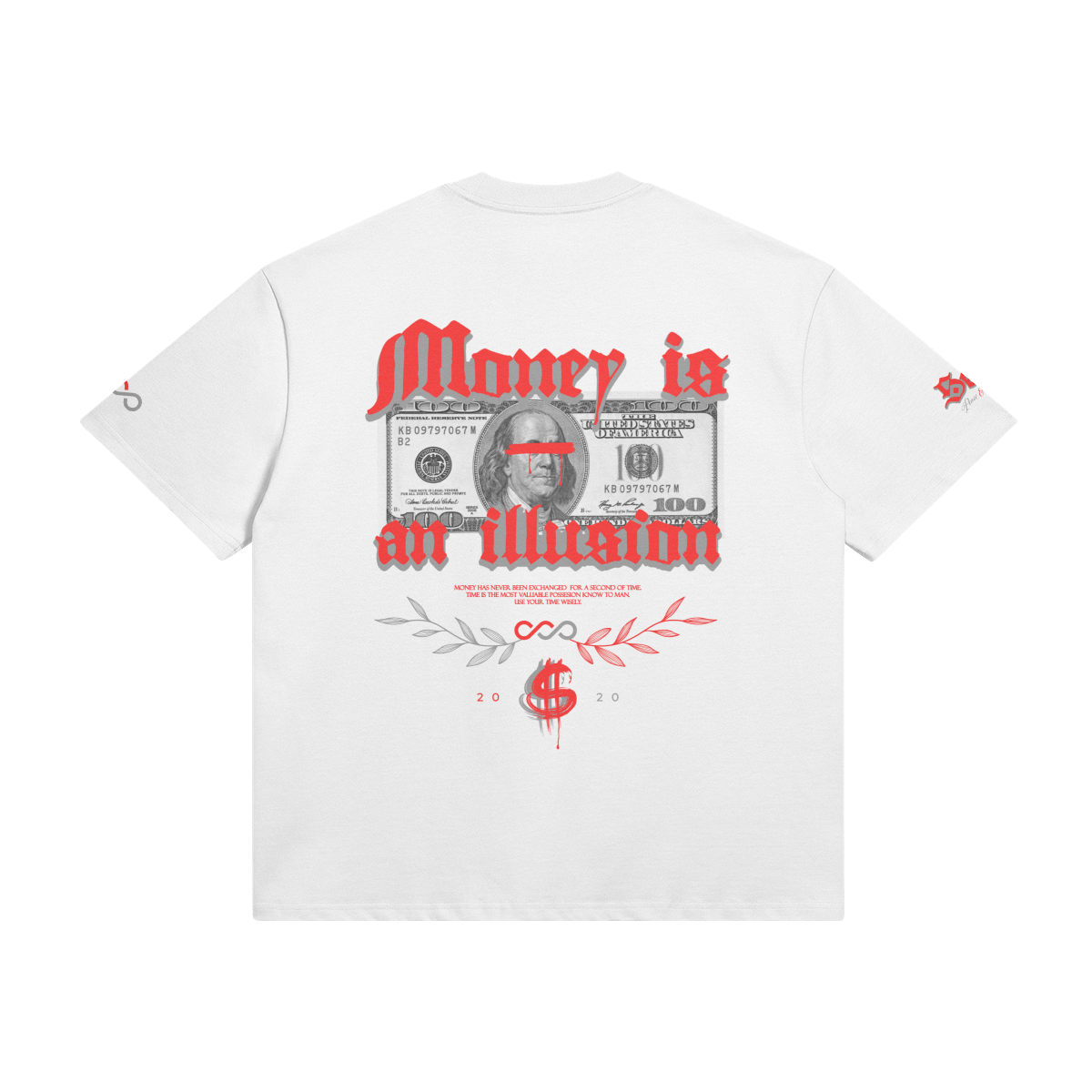 "Blood Money" Oversized Crewneck Tee