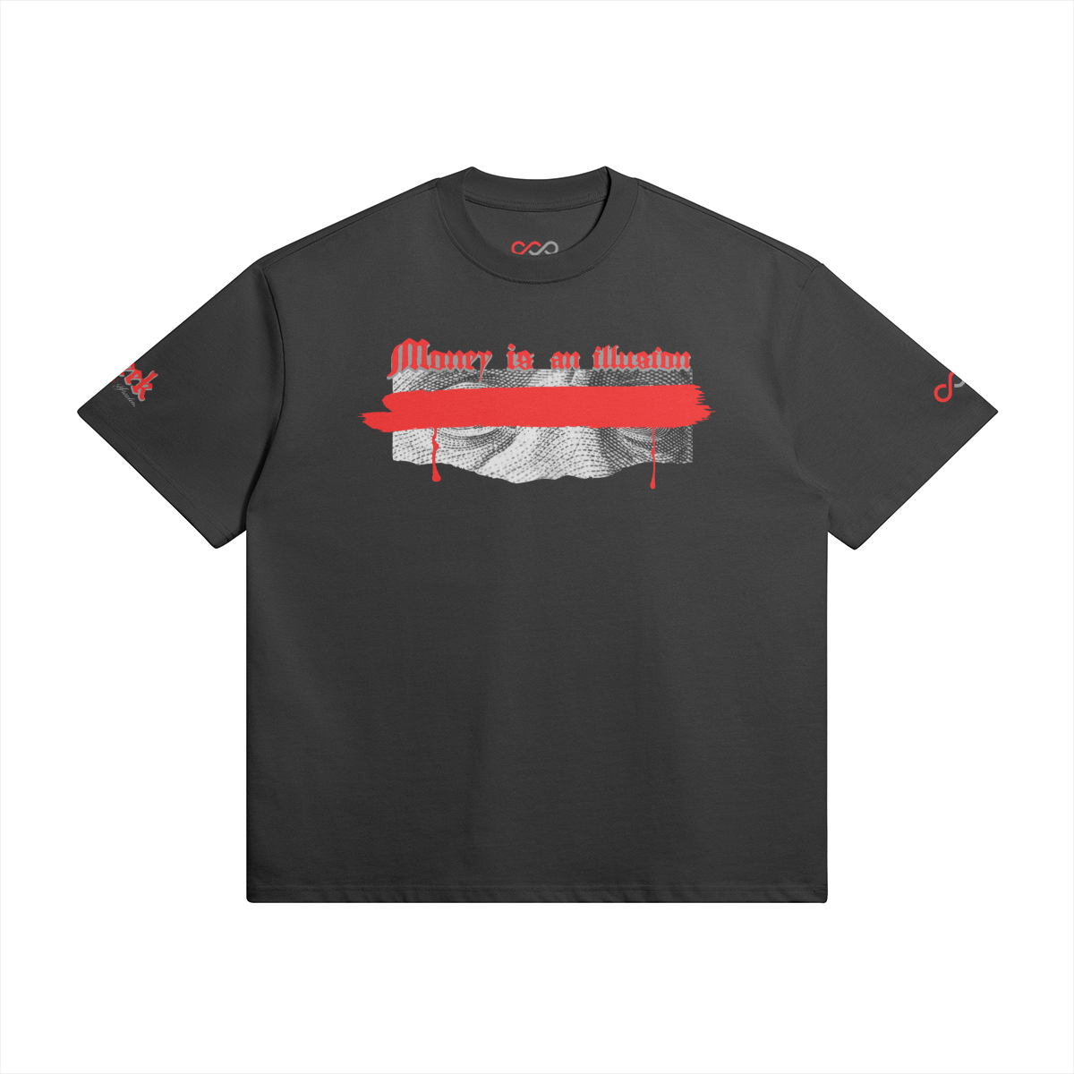 "Blood Money" Oversized Crewneck Tee