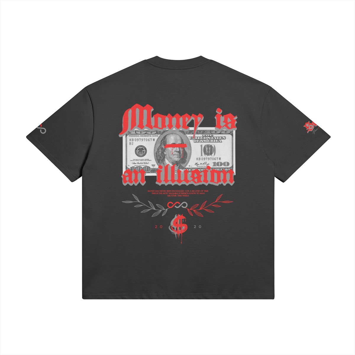 "Blood Money" Oversized Crewneck Tee