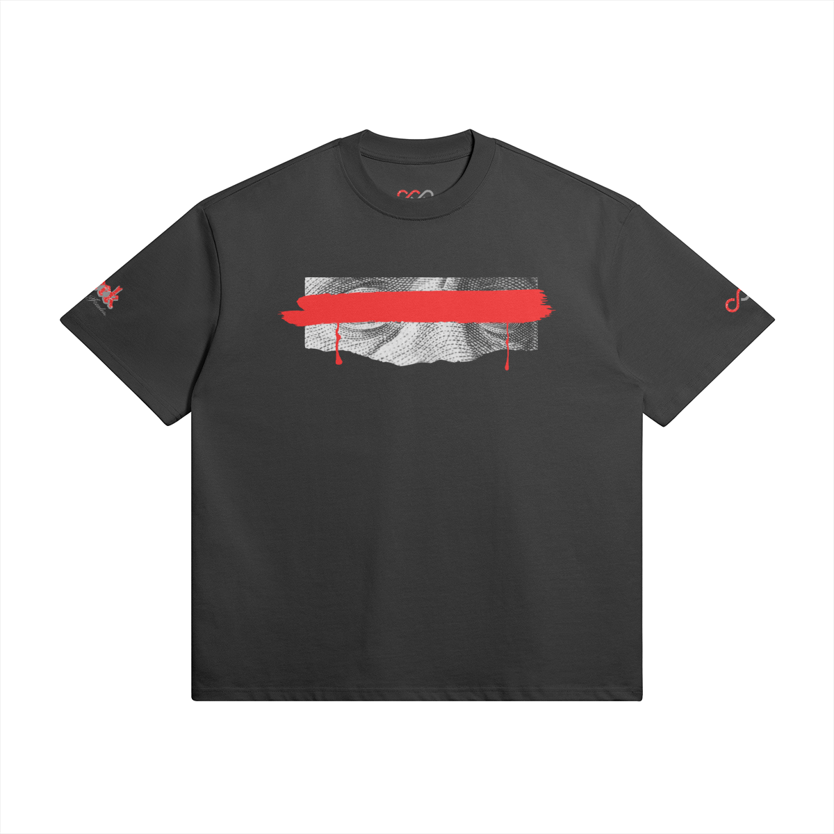"Blood Money" Oversized Crewneck Tee