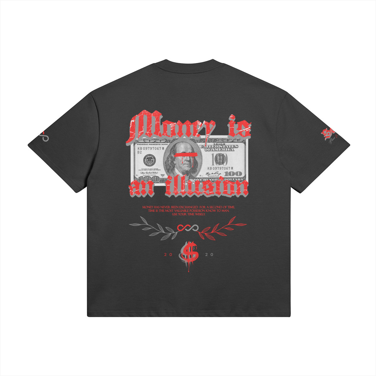 "Blood Money" Oversized Crewneck Tee
