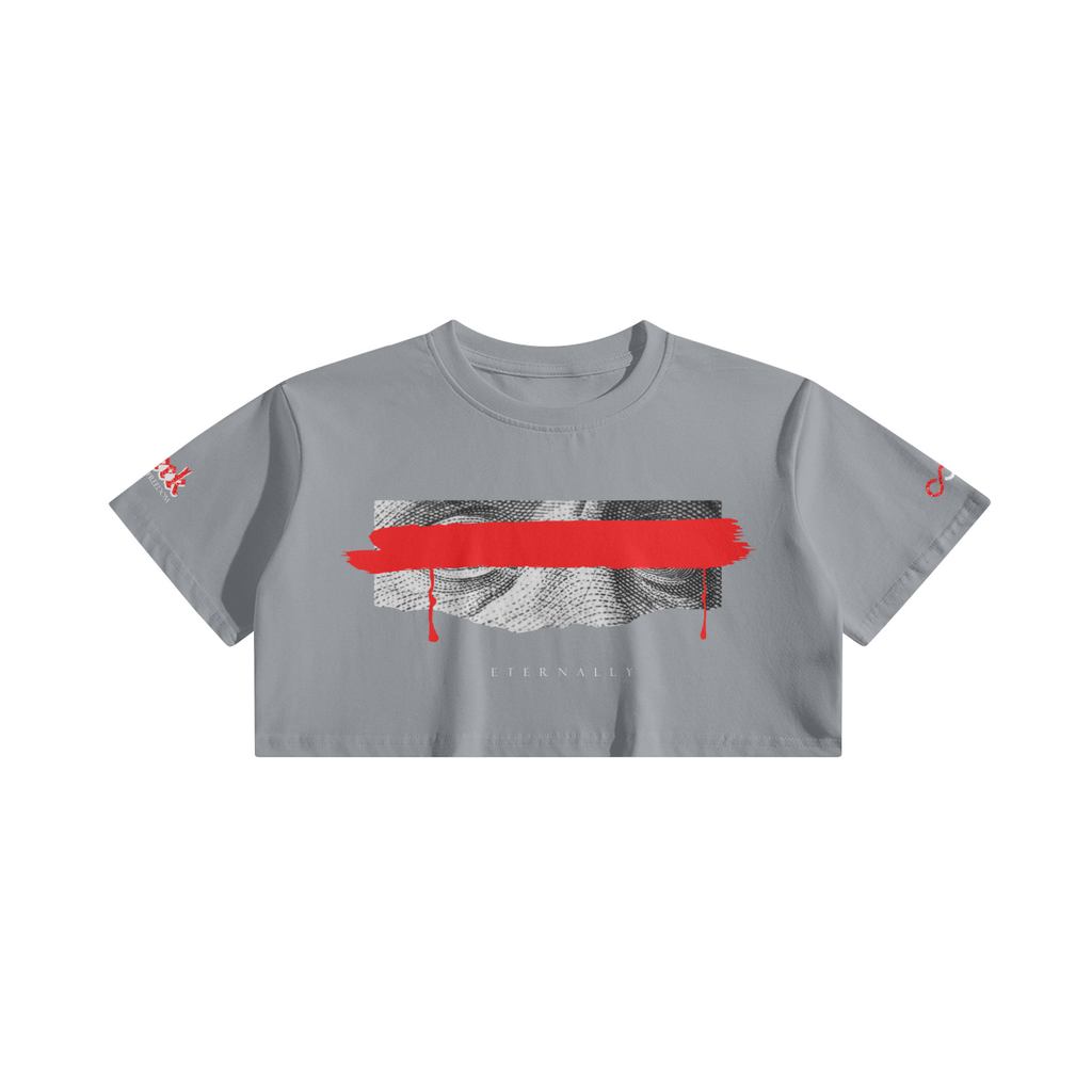 "Blood Money" Crop Top