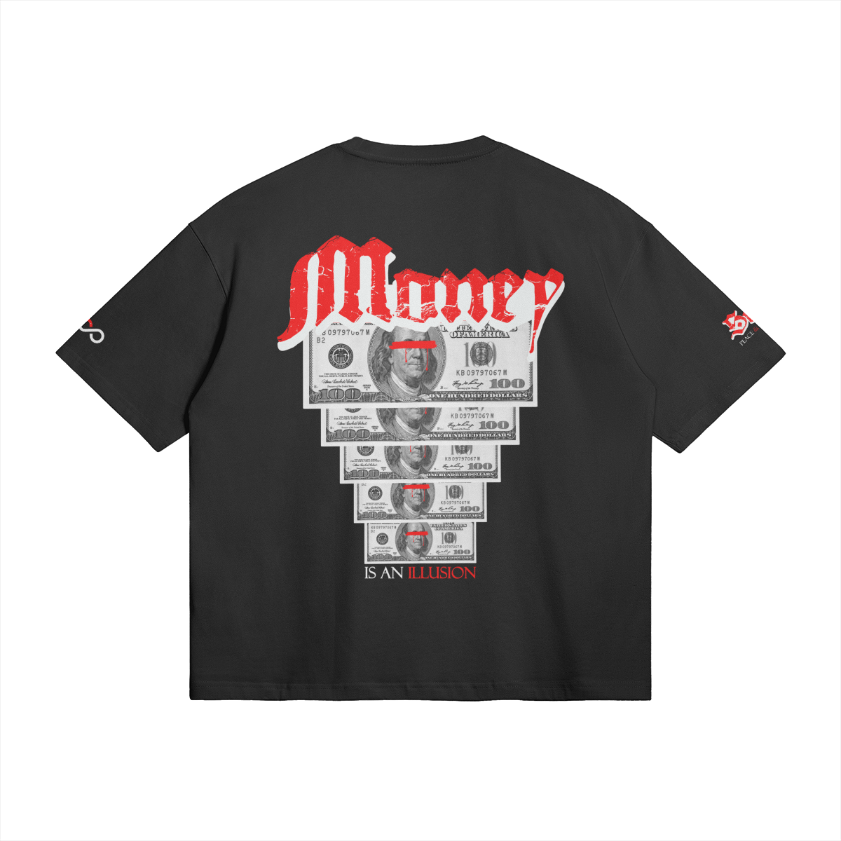 "Blood Money" Oversized Boxy Tee
