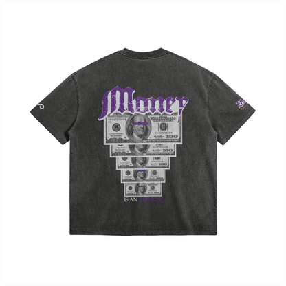 "Purple Haze" Oversized Washed Tee