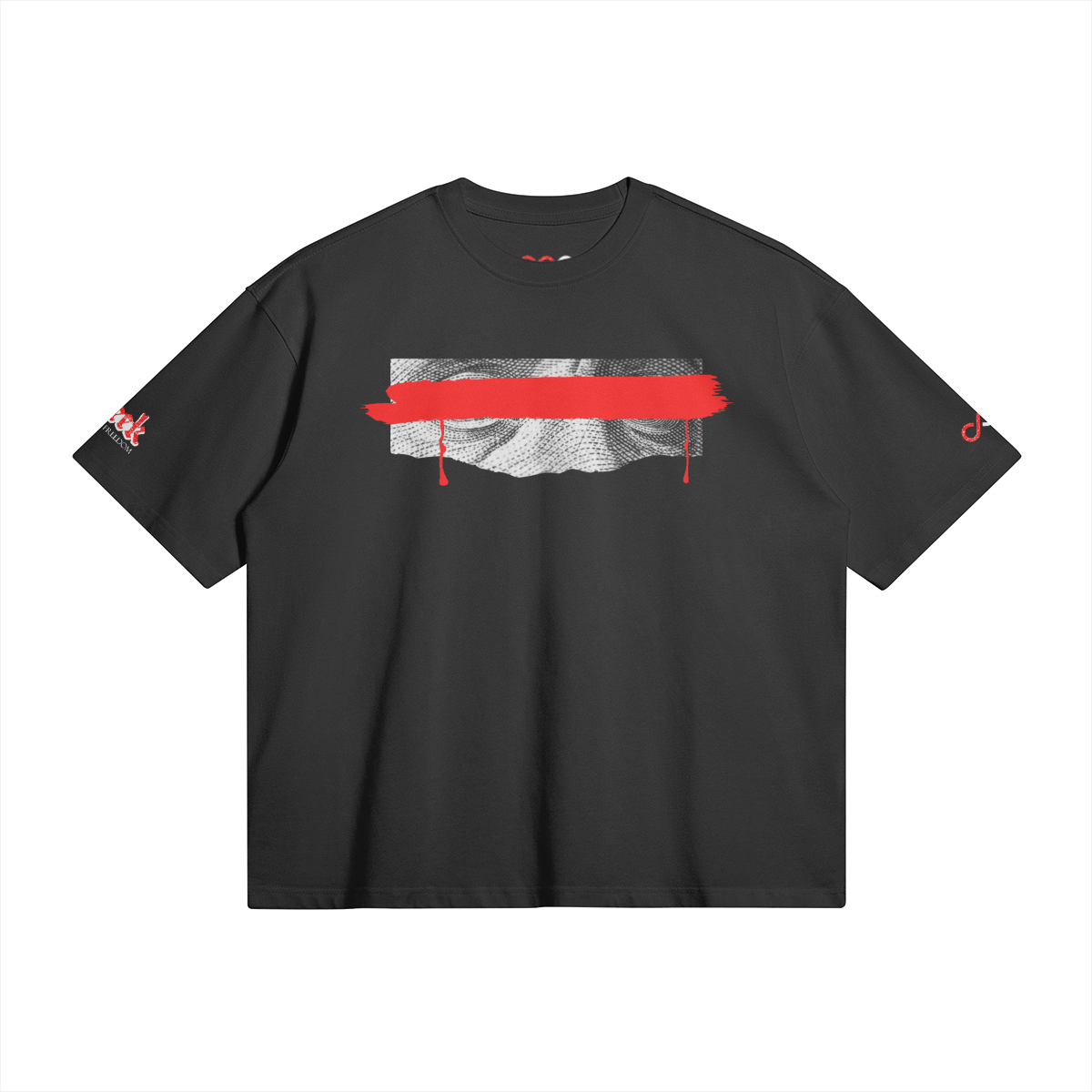 "Blood Money" Oversized Boxy Tee