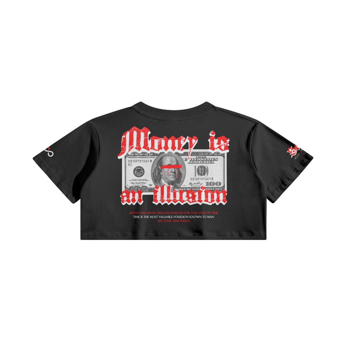 "Blood Money" Crop Top