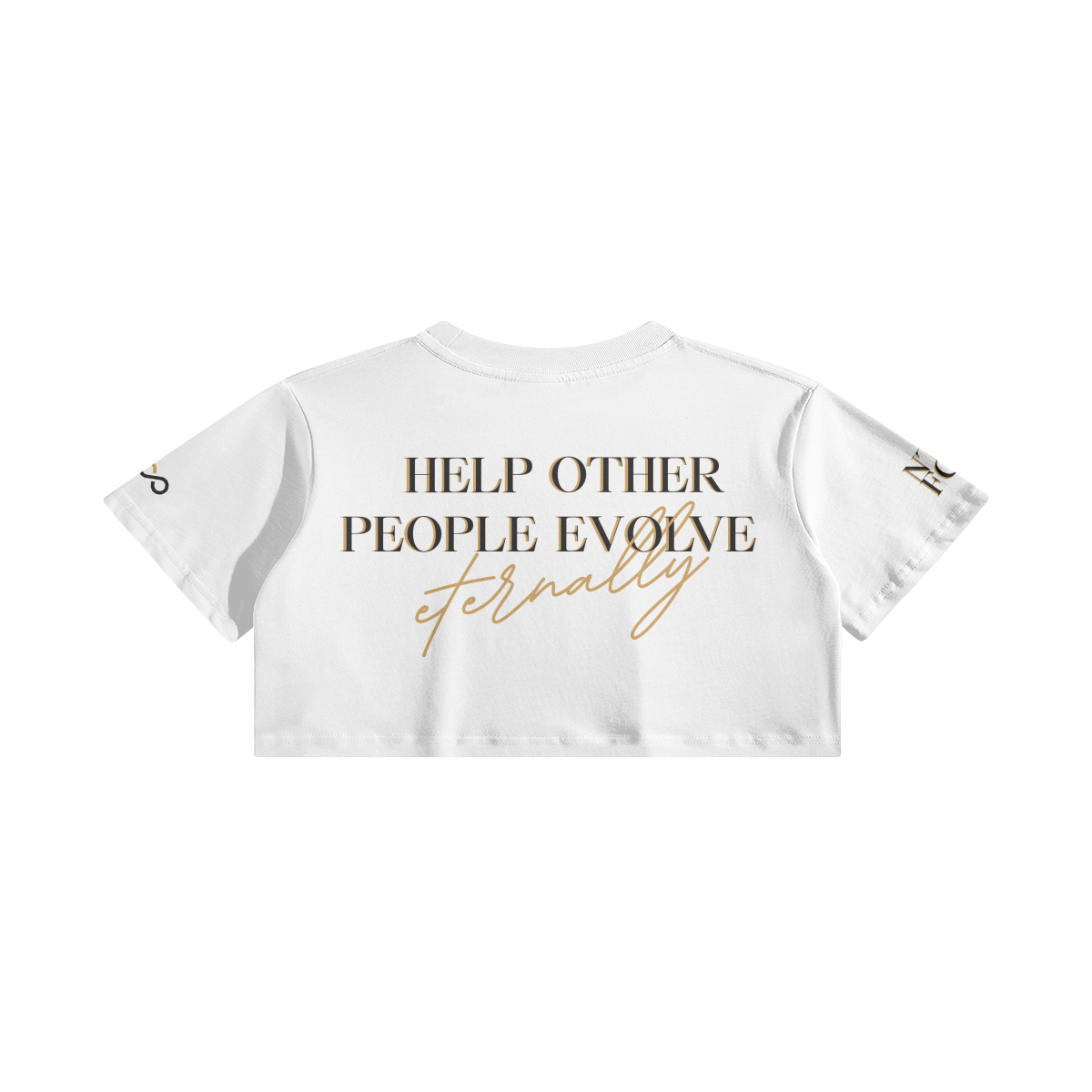 "Eternally Golden" Crop Top