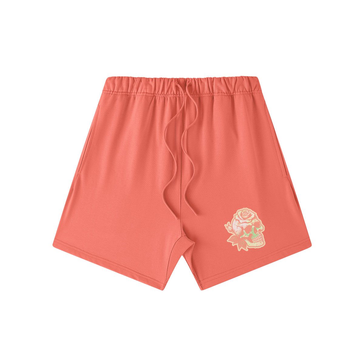 "Peach Sorbet" Oversized Sweatshorts