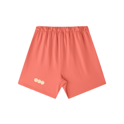 "Peach Sorbet" Oversized Sweatshorts