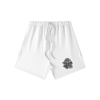 "Ashes 2 Ashes" Oversized Sweatshorts