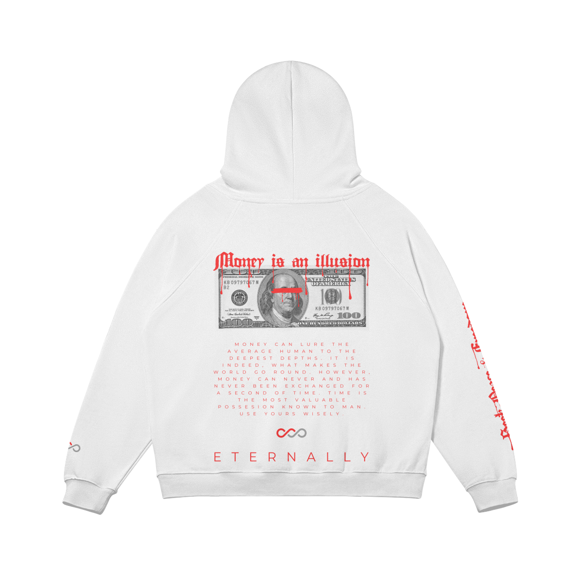 "Blood Money" Fleece Lined Hoodie