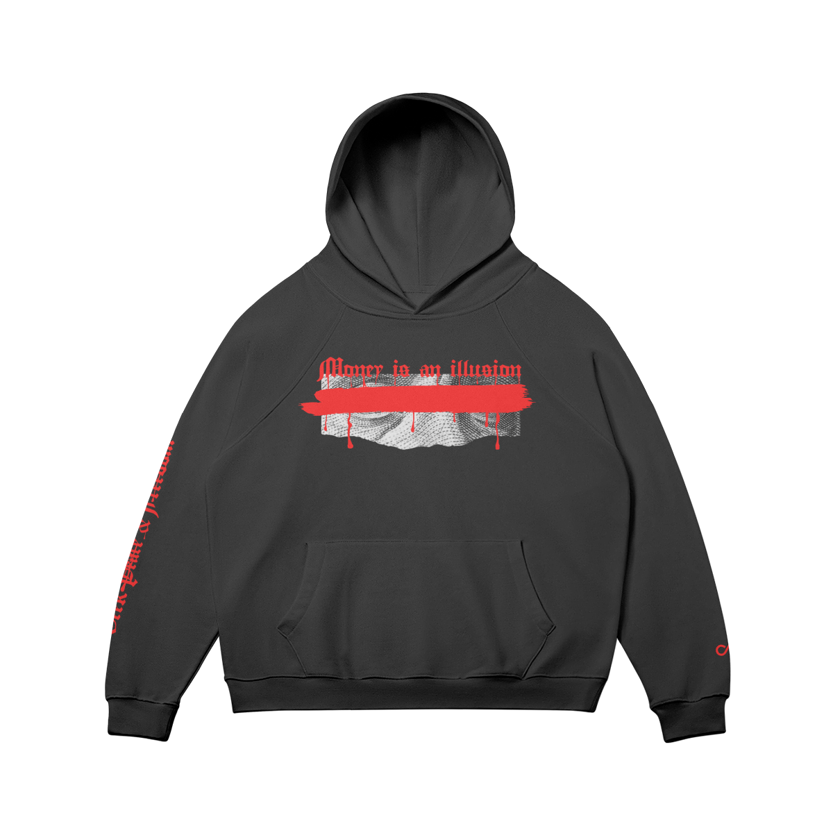 "Blood Money" Fleece Lined Hoodie