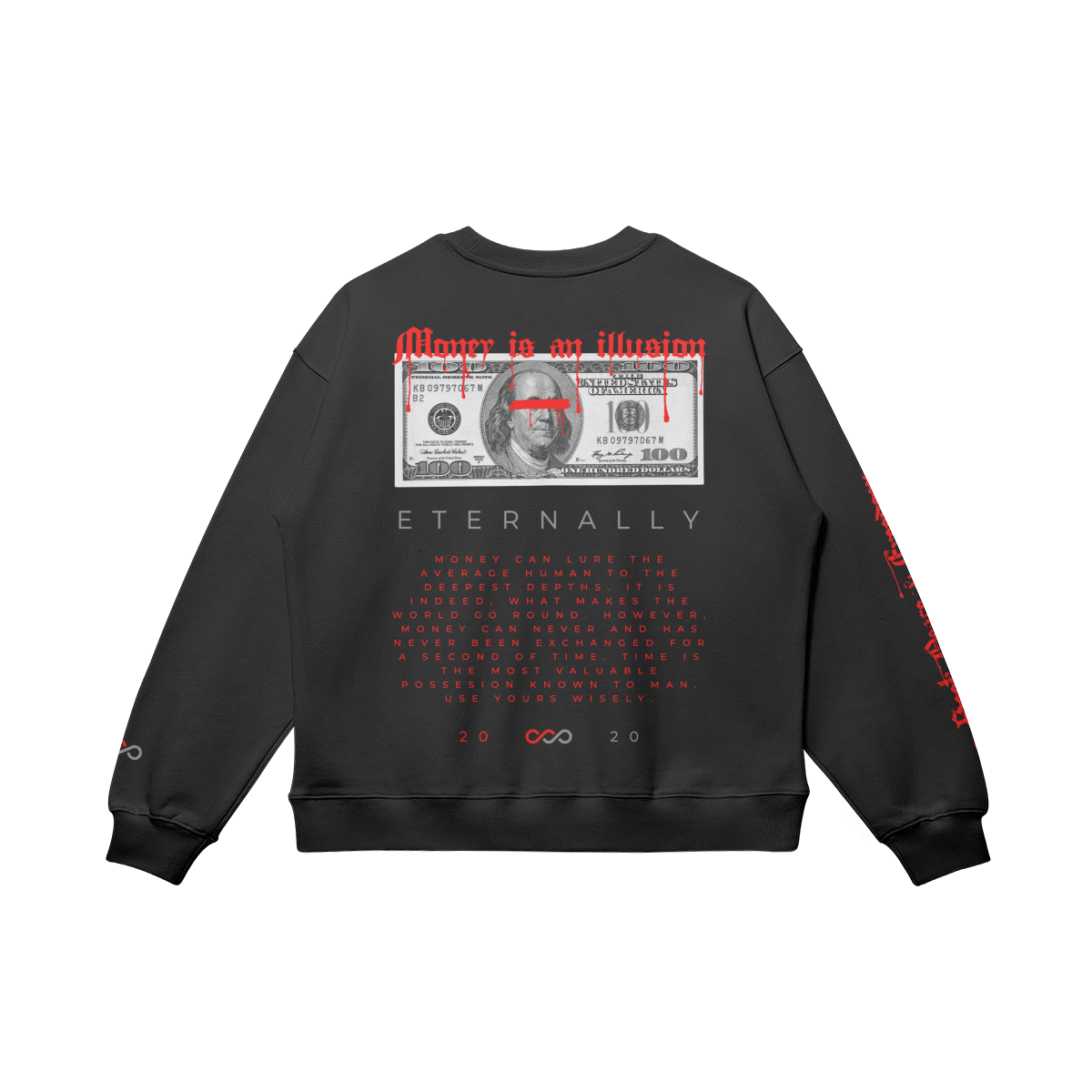 "Blood Money" Oversized Sweatshirt