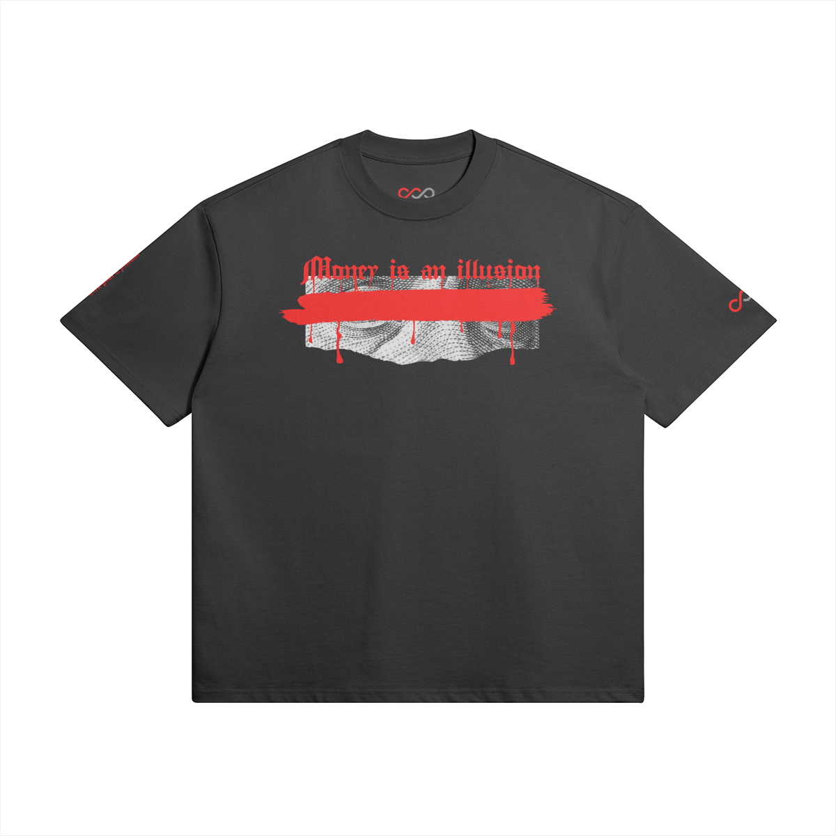 "Blood Money" Oversized Crewneck T-Shirt