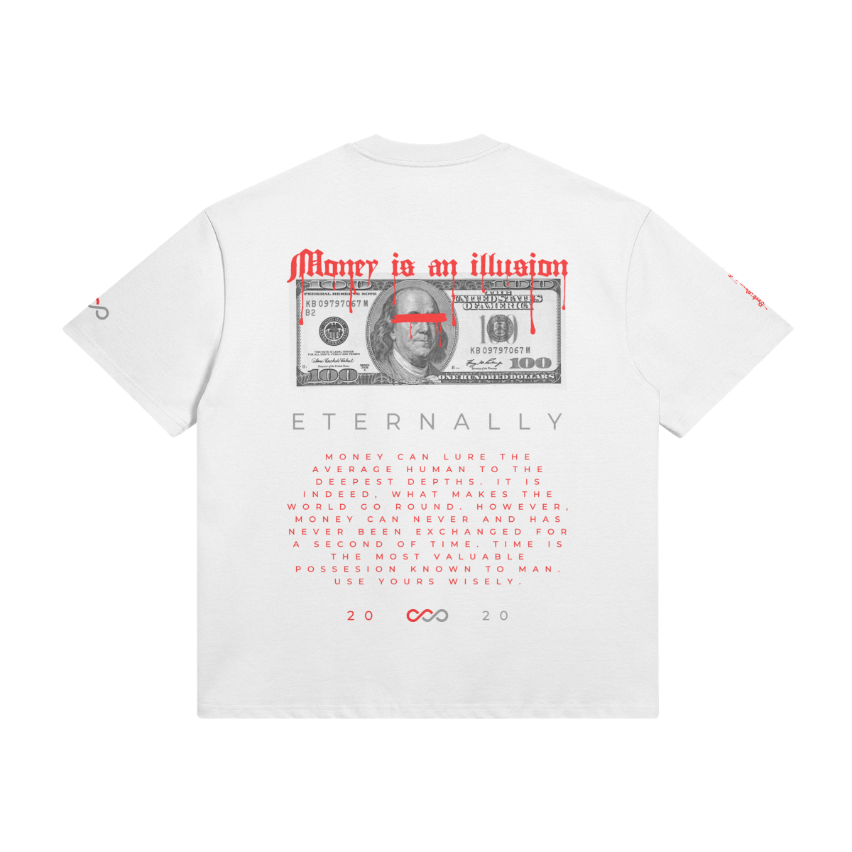 "Blood Money" Oversized Crewneck T-Shirt